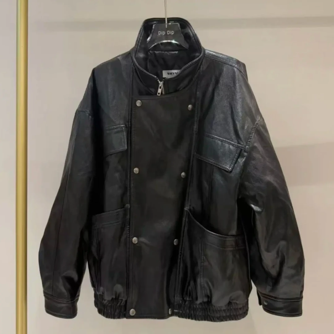 Smym25秋冬新品蛋白皮棉服