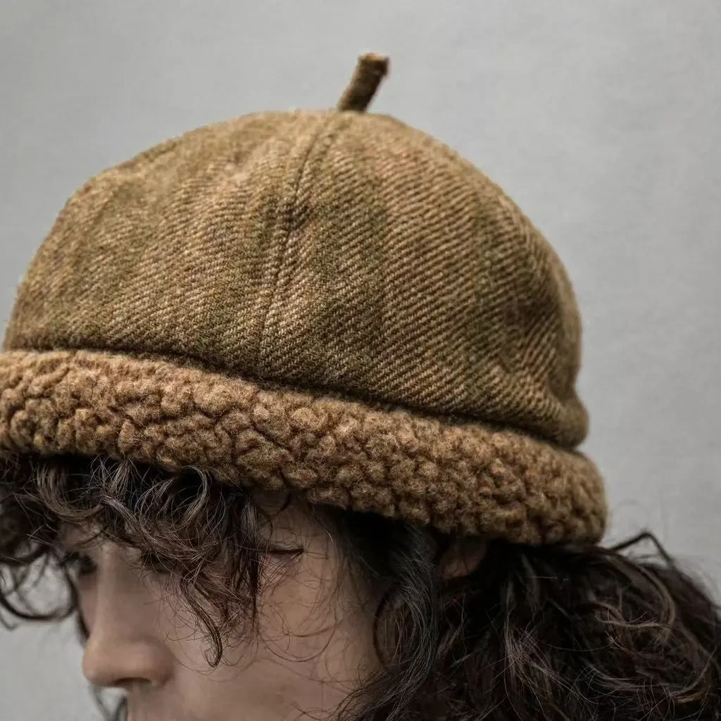 （小慧推荐）疯子张冬款复古文艺休闲贝雷帽#08409