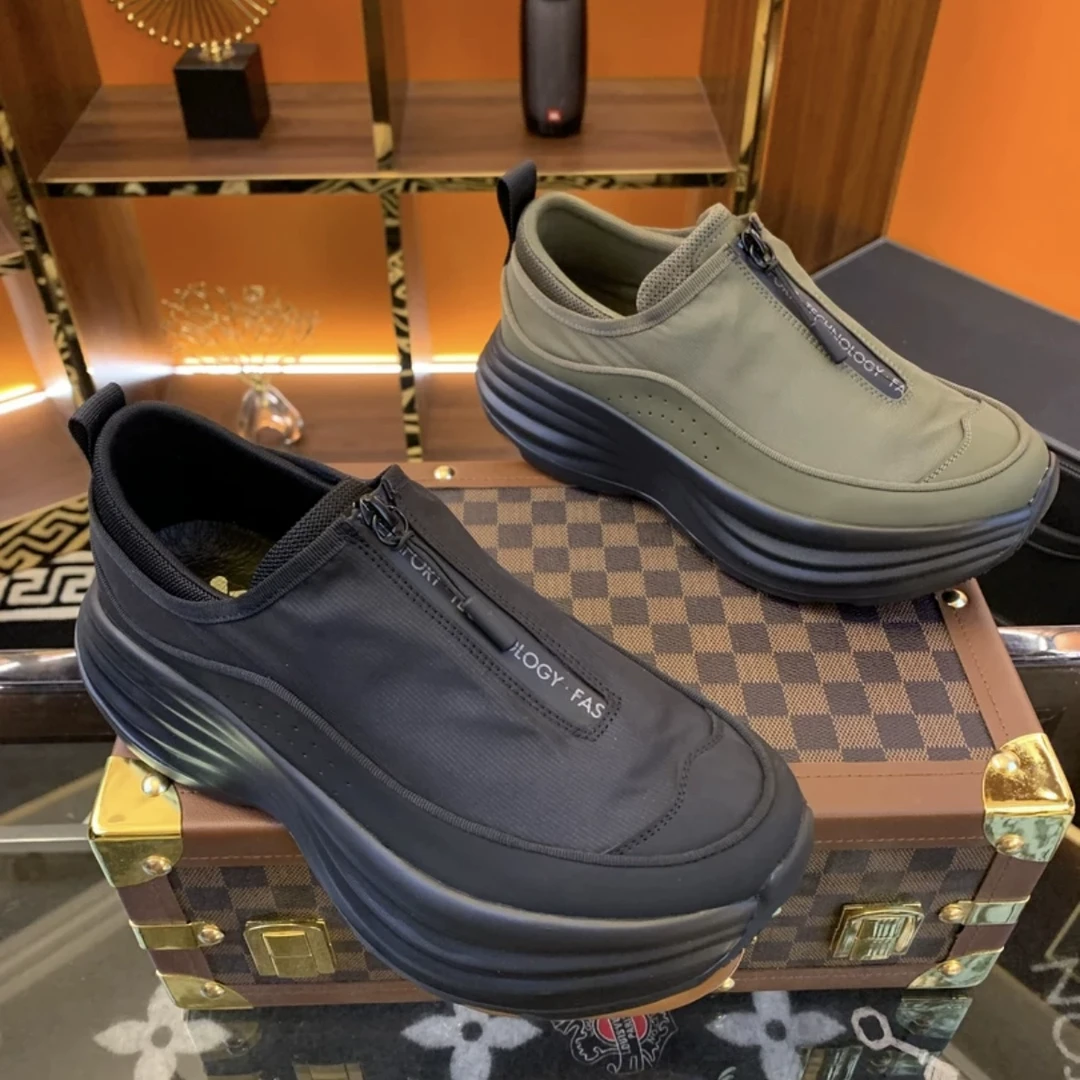 9806春季欧洲站休闲新款百搭款男士帆布透气韩版休闲阿甘慢跑鞋