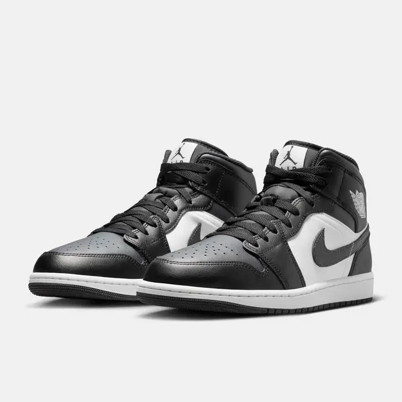 NIKE/耐克正品男鞋 AJ1黑白熊猫中帮百搭板鞋休闲鞋 - DQ8426-010