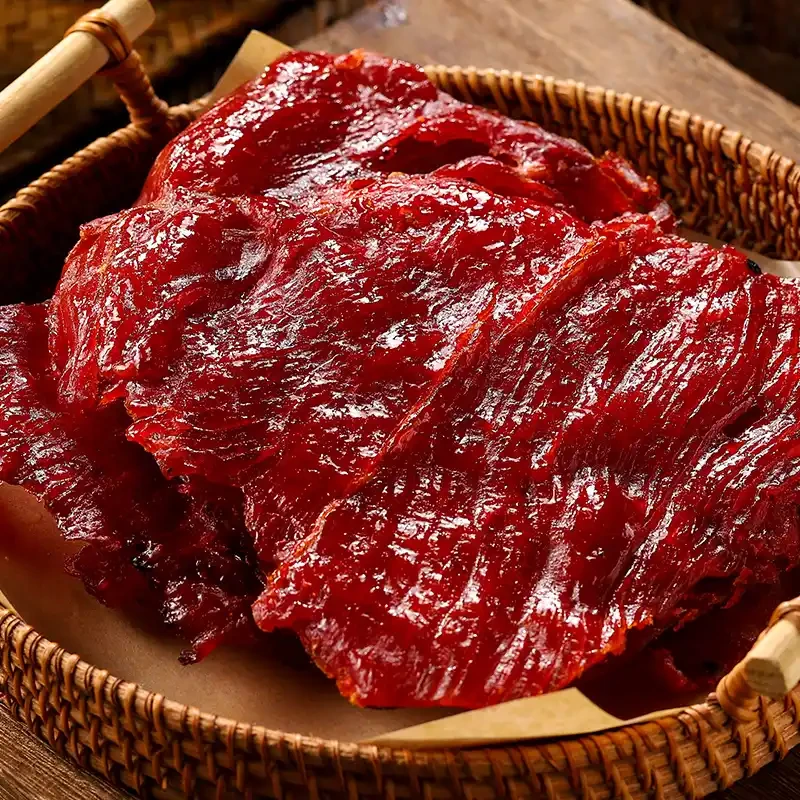 原切即食猪肉脯肉类办公室小吃零食猪肉干追剧休闲食品