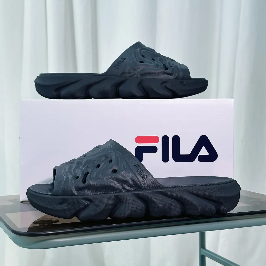 Fila/斐乐【磐石拖鞋】夏季新款男士户外踩水舒适凉拖F12M522502F