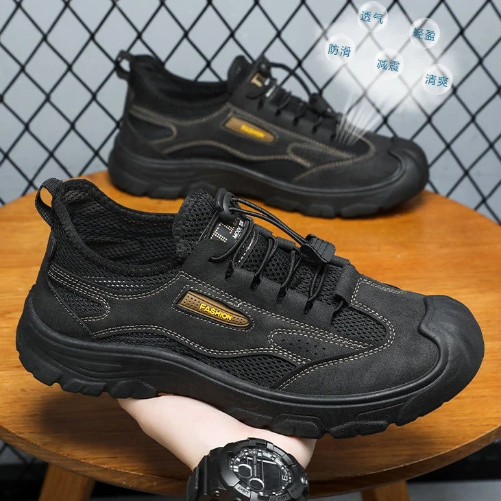 夏季新款老北京布鞋耐磨防滑运动鞋软底舒适休闲鞋透气百搭网面鞋