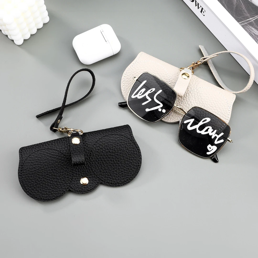 【拍一发二】眼镜首饰袋便携墨镜盒眼镜保护套ins时尚眼镜收纳盒