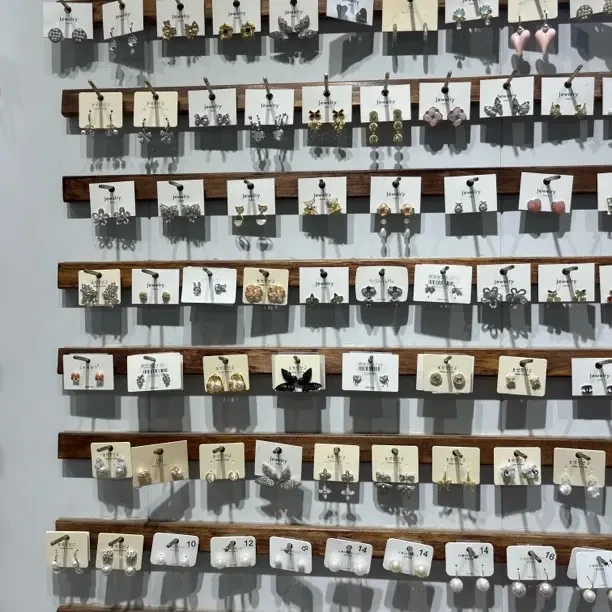 铜合金铜耳饰 轻奢风格耳饰