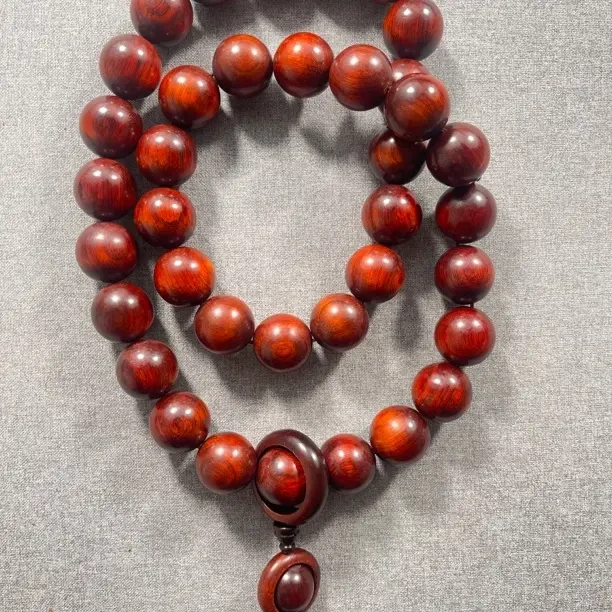 紫檀2.5/37颗脖挂