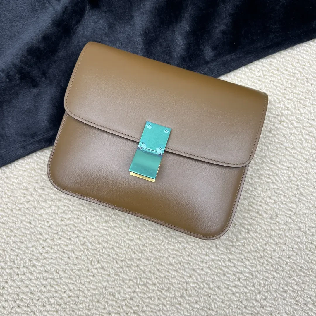 99新 Celine/思琳 【文子姐专属】F240/焦糖TEEN单肩包/FB