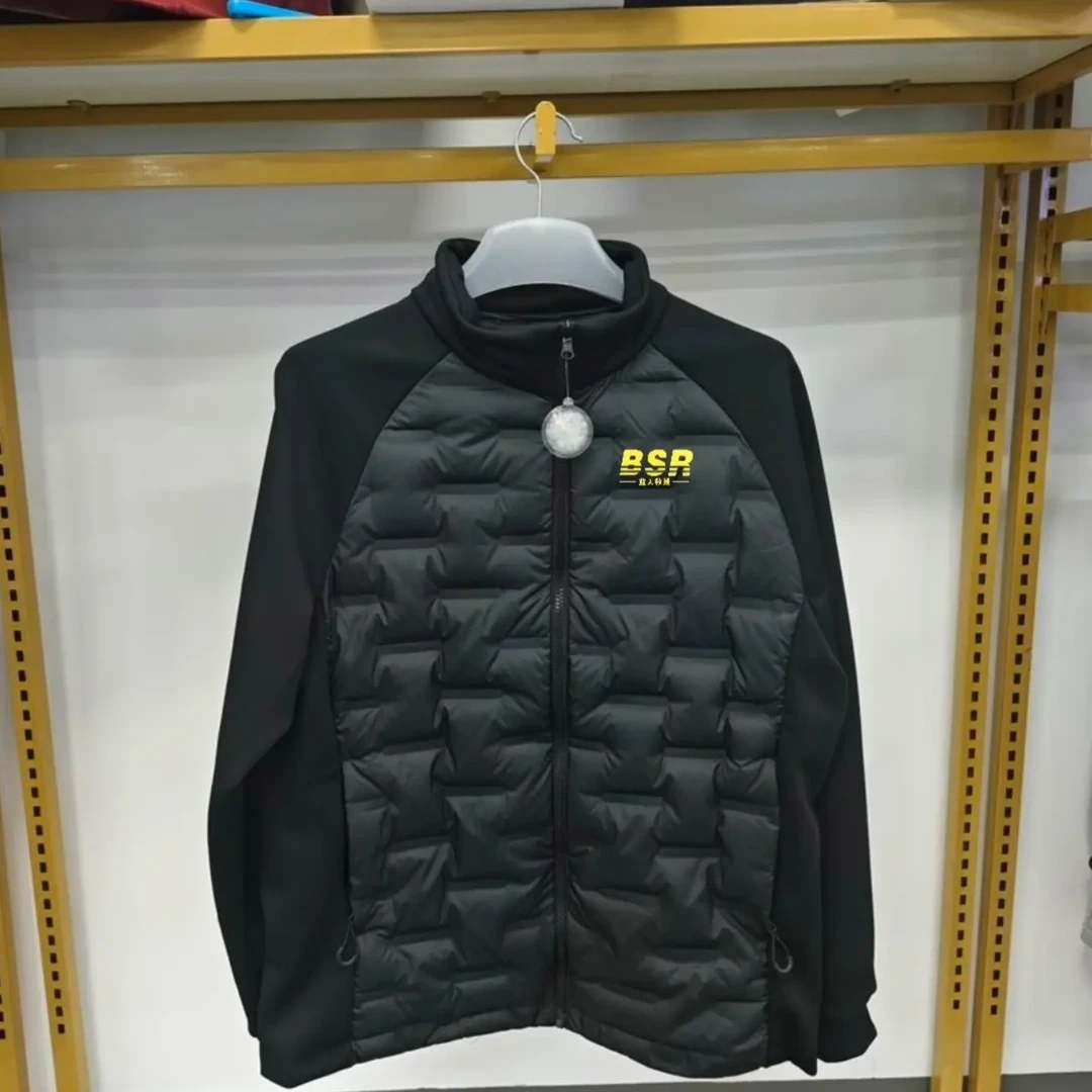 蓝天救援90%白鸭绒秋冬款男士时尚运动轻薄立领保暖防寒休闲户外