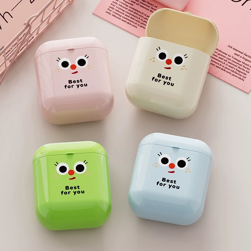 多功能收纳盒充电器数据线迷你小包有线耳机口红便携塑料收纳神器