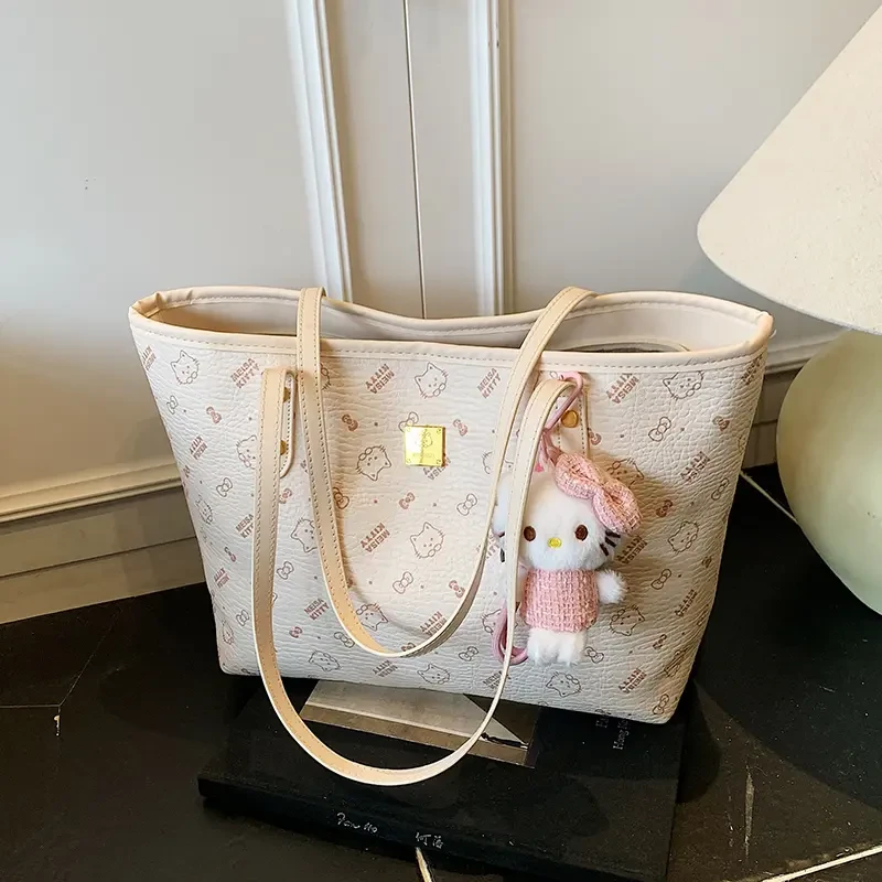 时尚大容量包包女式2025新款通勤百搭单肩包高级感外出上班托特包