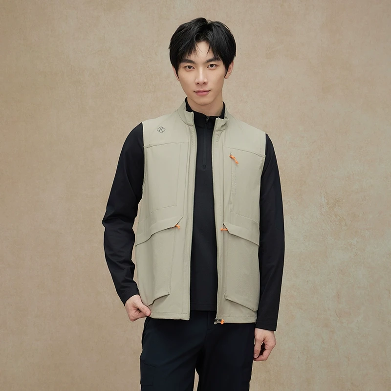 RAPIDO雳霹道2024年秋季男士O系列户外运动马甲单马甲CN4639O35