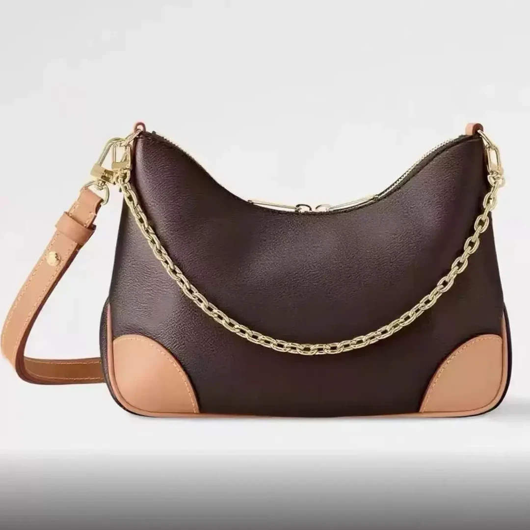 牛角包迷你款轻奢风耐磨软面印花单肩包简约女士单肩