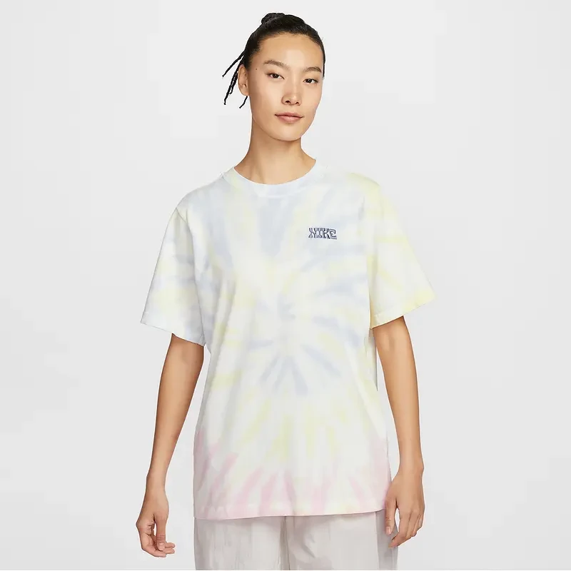 NIKE/耐克正品女子扎染风百搭经典休闲时尚短袖T恤 -  IF0612-100