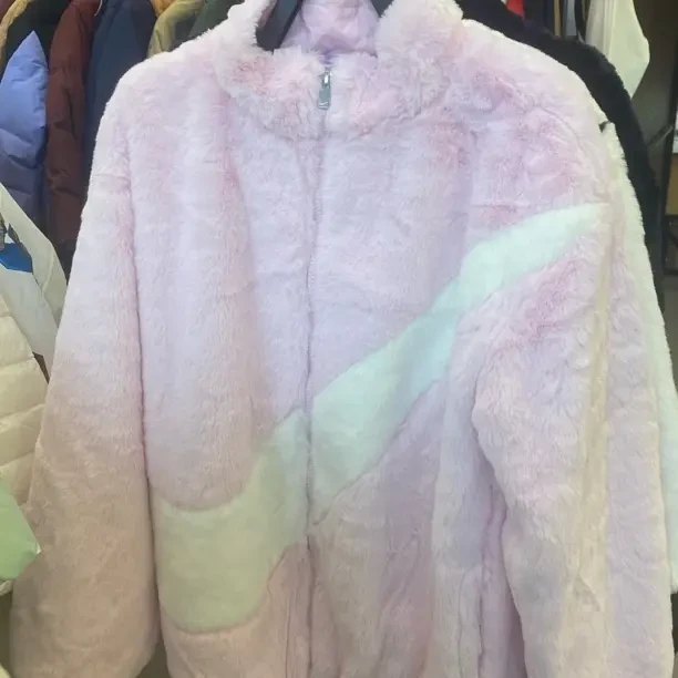 男女通用普通外套双面外套冬季棉服大衣休闲加厚卫衣