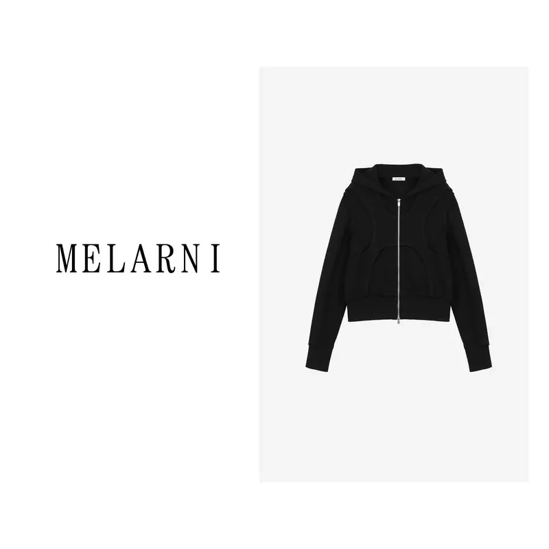 【MELARNI】简约时尚休闲运动拉链外套MLN10572