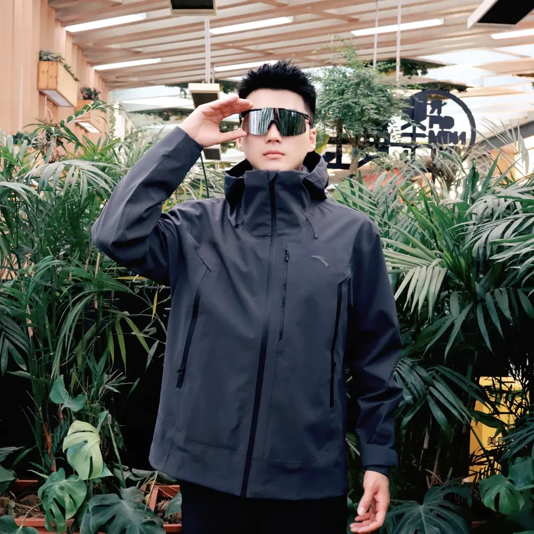【安踏风暴甲】国家队同款安踏膜防暴雨级别户外男子外套152427626