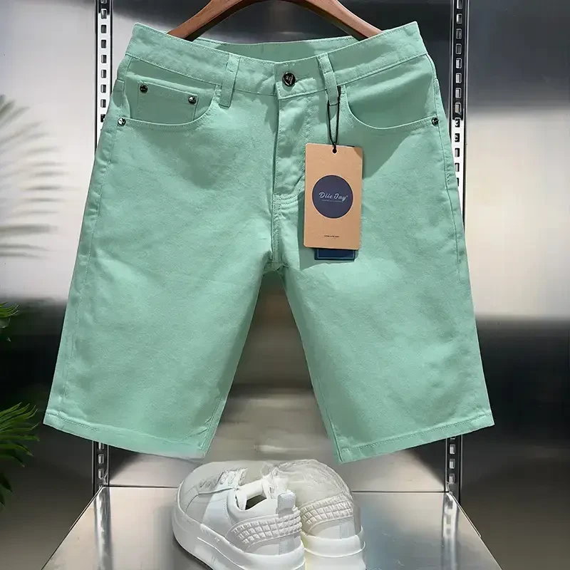 【轻奢】男生夏季短裤直筒修身多色系薄款休闲潮流百搭时尚纯色中裤