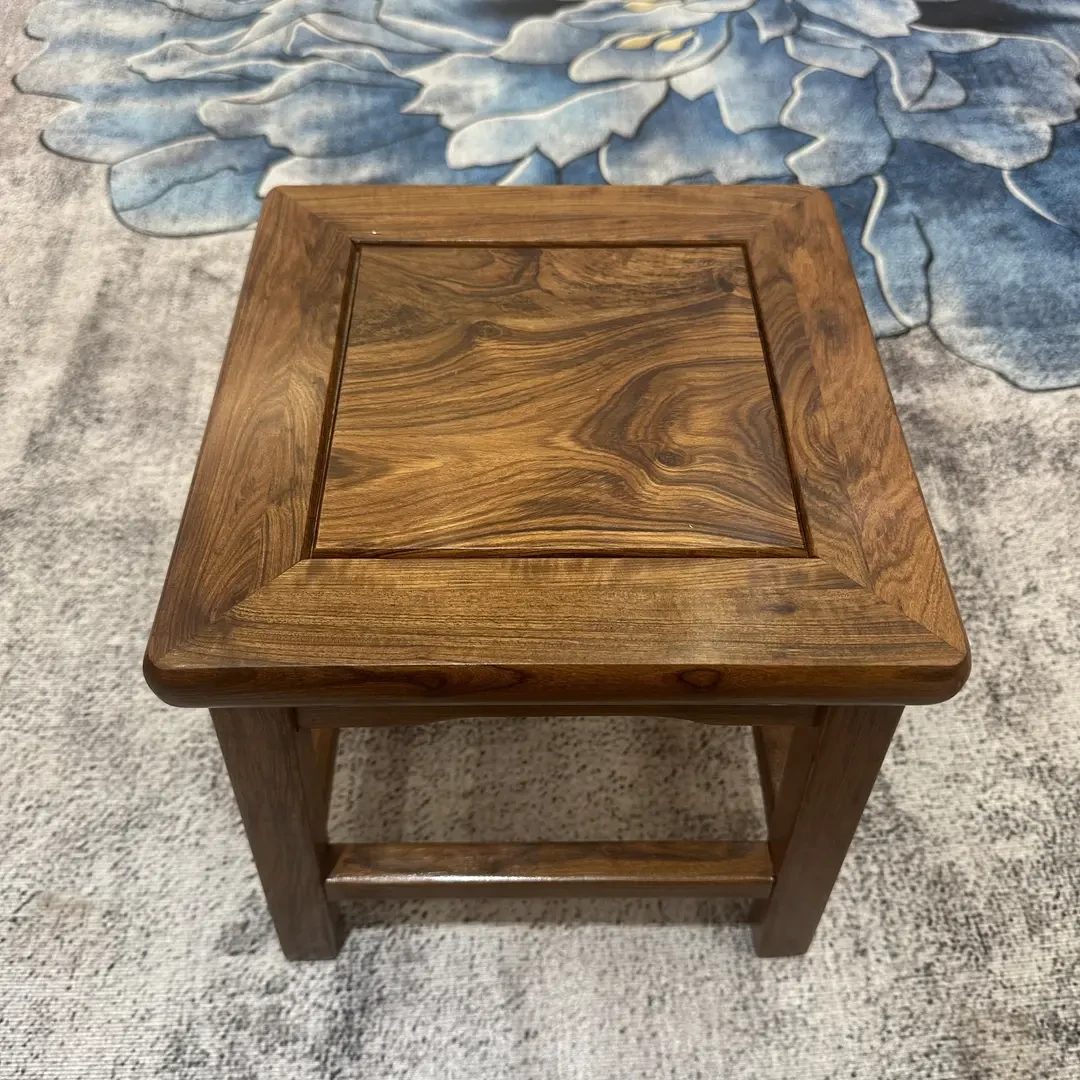 小方换鞋富贵茶几凳小孩凳子家用具实木门口质客厅板矮穿鞋儿童木