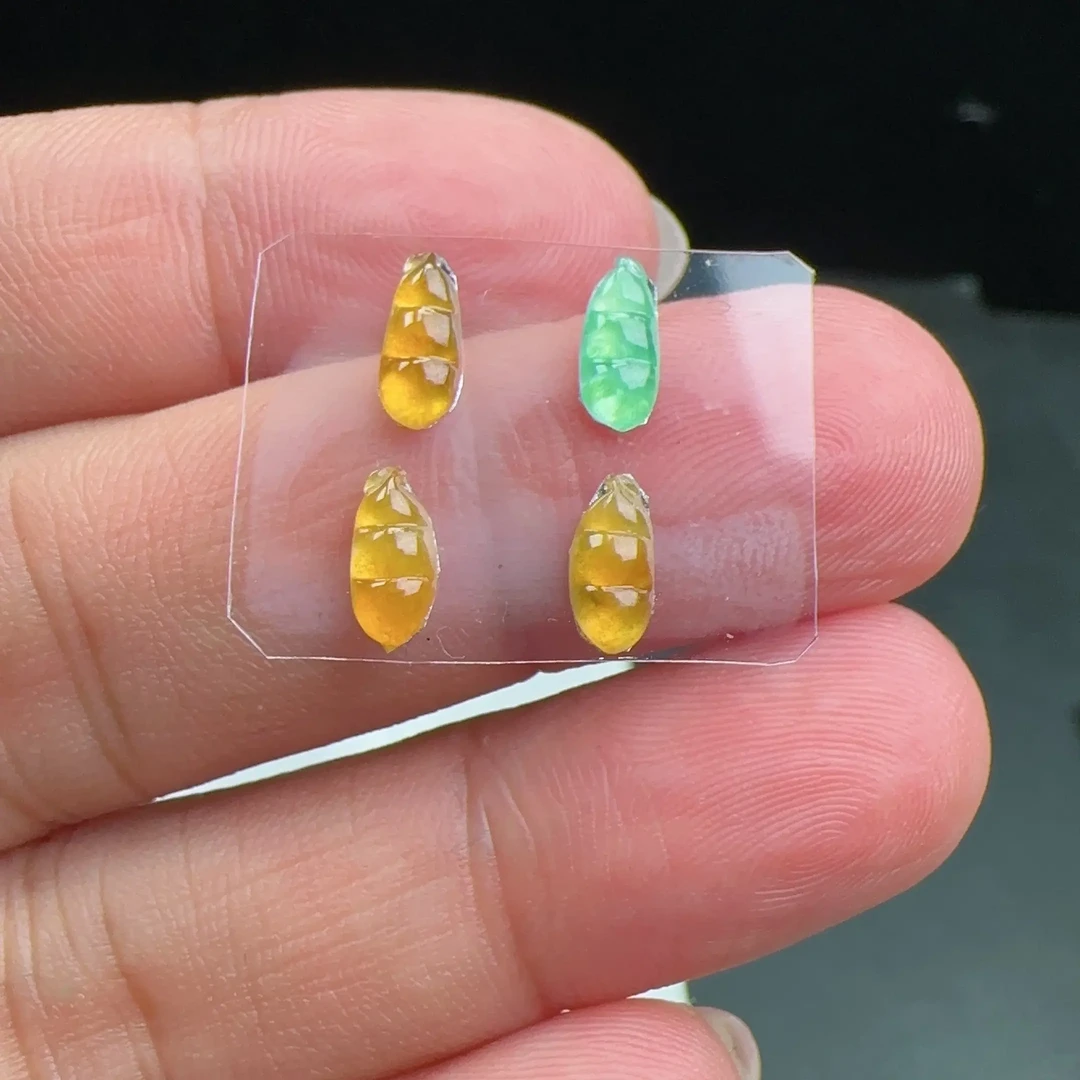 福豆裸石可以镶嵌设计精美时尚