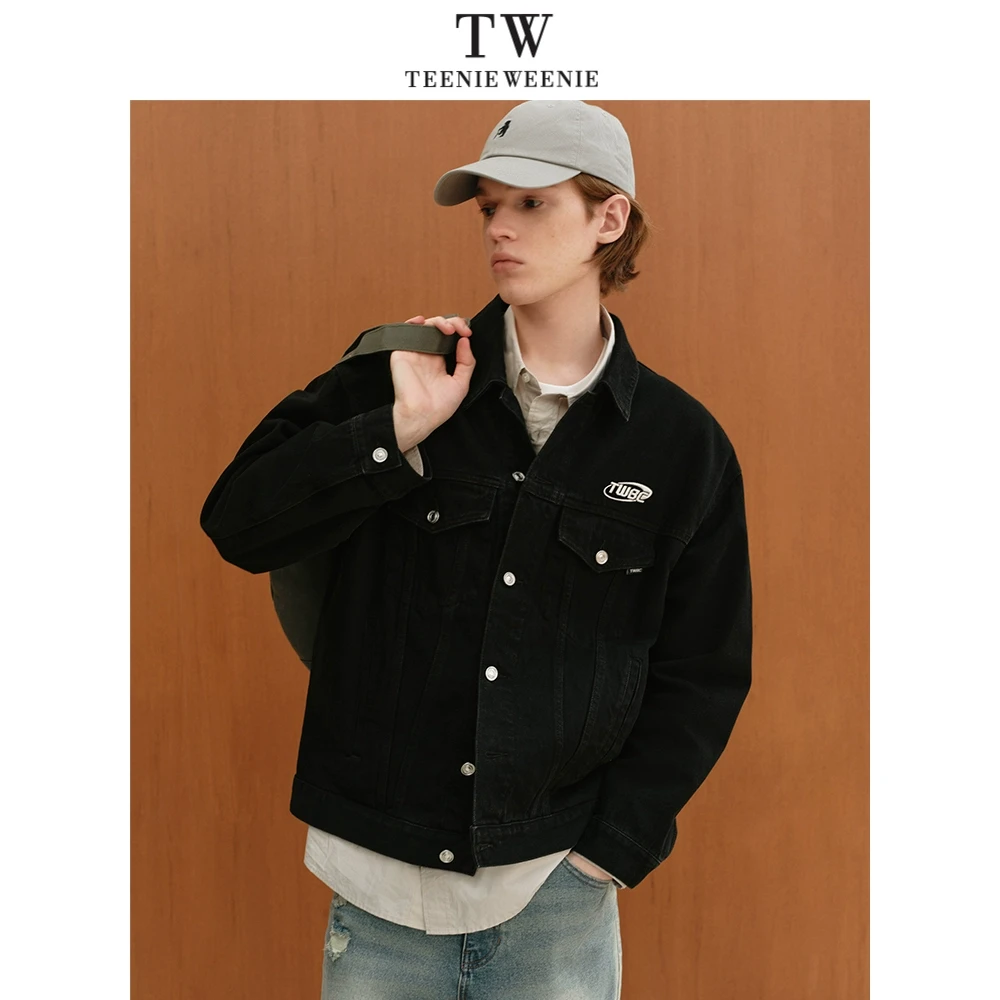 TeenieWeenie男装外套2025春新款学院字母翻领上衣TNJE256604N