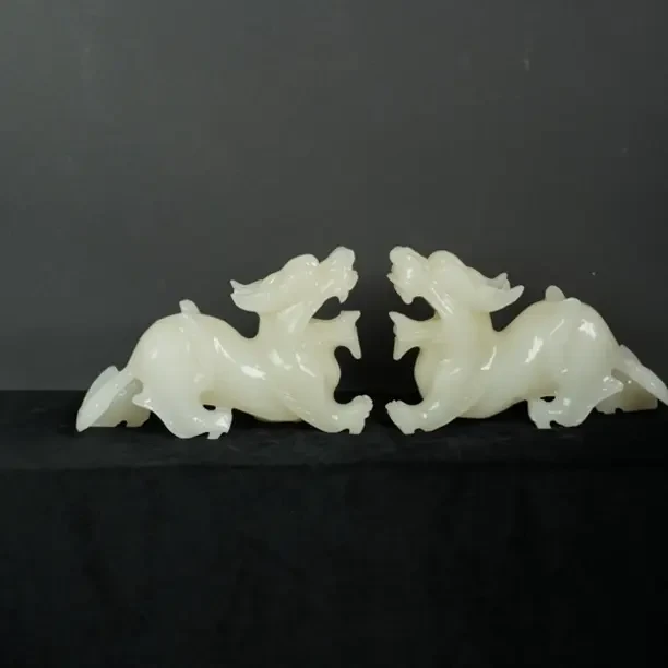 天然玉石貔貅摆件中式风水招财客厅玄关开业礼品