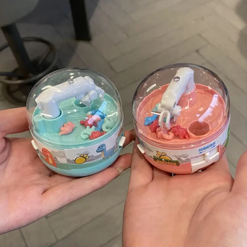 创意儿童益智迷你抓恐龙机扭蛋机抓抓乐抓娃娃机男孩女孩启蒙玩具