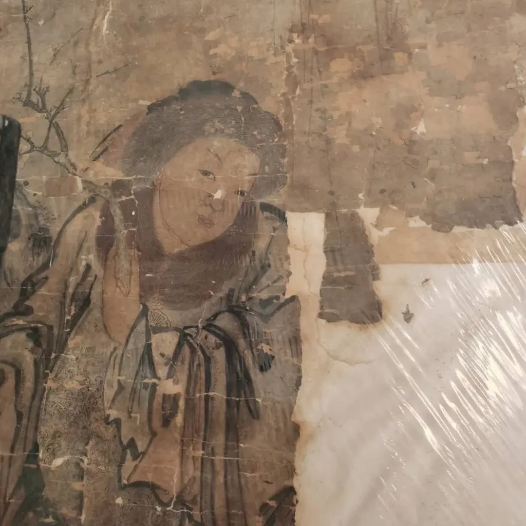 复古国画人物字画高清临摹装饰画