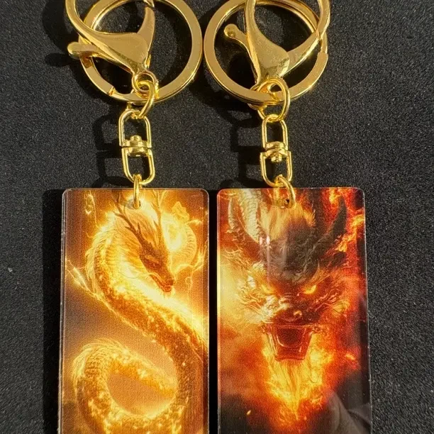 新款原创搞怪风格阿凡达周边亚克力透明双面钥匙扣书包