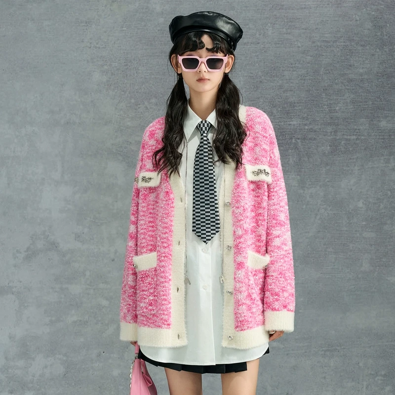 PHORM2025春装新款毛针织衫G01511416