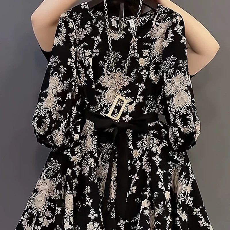 新中式国风欧货重磅早春夏季2025新款女装连衣裙高级漂亮穿搭上衣