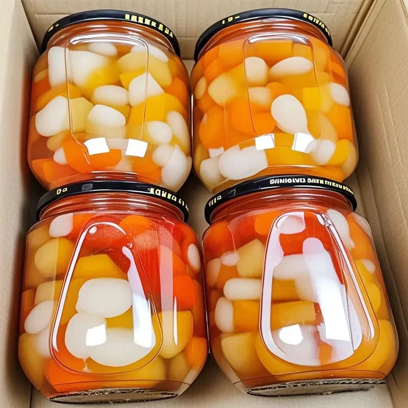 特价抢一箱!】新鲜水果杂果罐头杂果食品糖水什锦罐头零食批大瓶