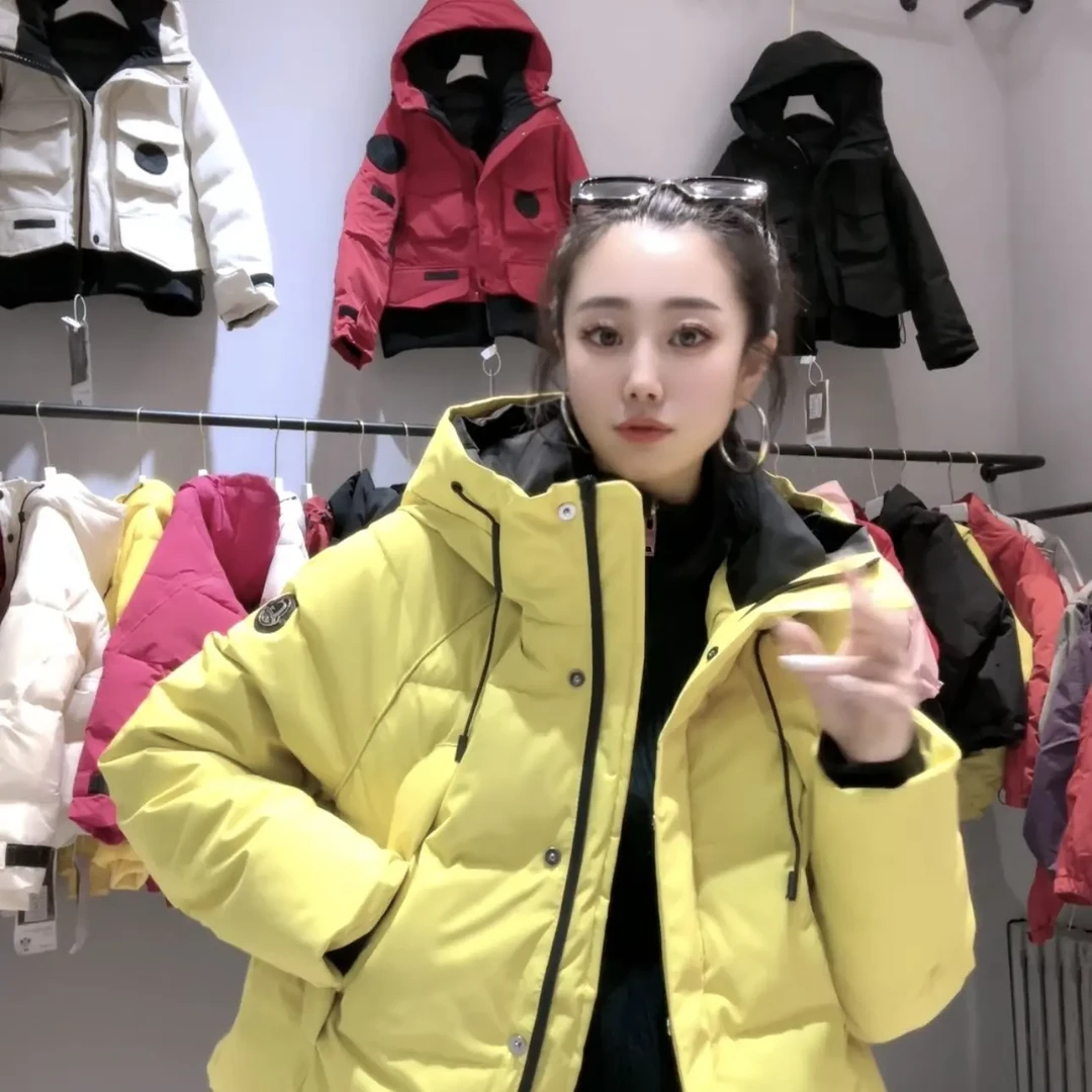 连帽女冬季新款长袖保暖面包服外套时尚短宽松显瘦休ins