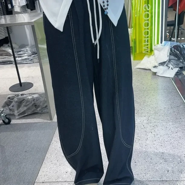 JIE➕明线休闲香蕉裤77862