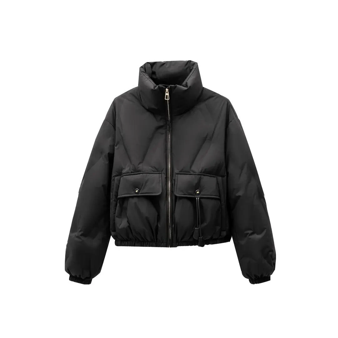 【现货过年不打样】热卖短款90白鹅绒羽绒服8621Z