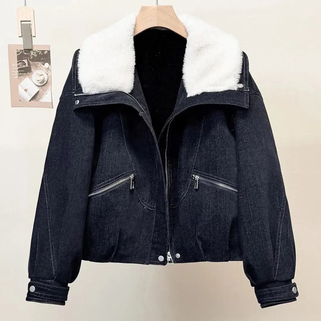 咔嗞咔嗞25A98加毛外套