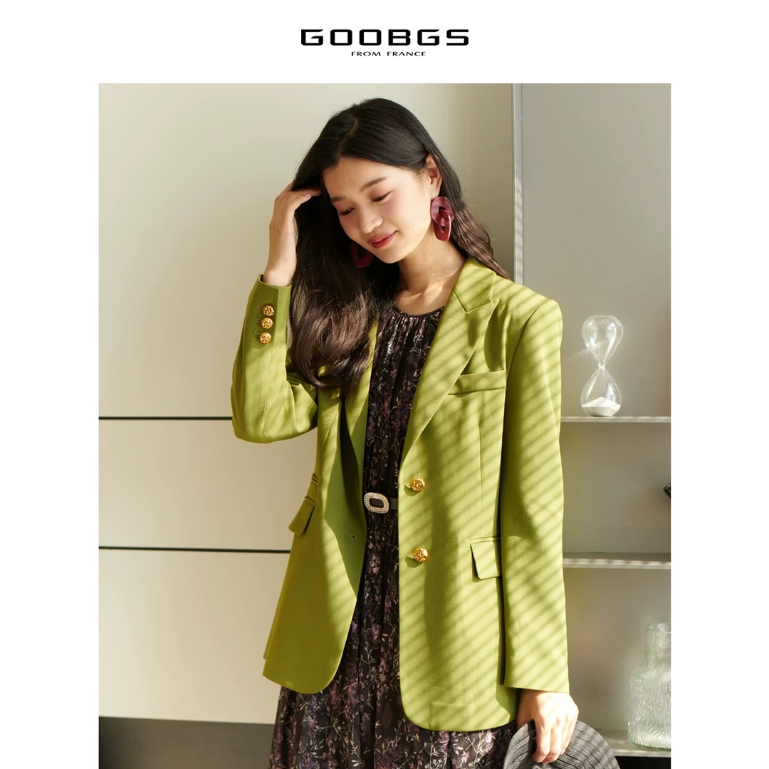 【小余专属】谷邦GOOBGS 休闲西装外套 G3356567