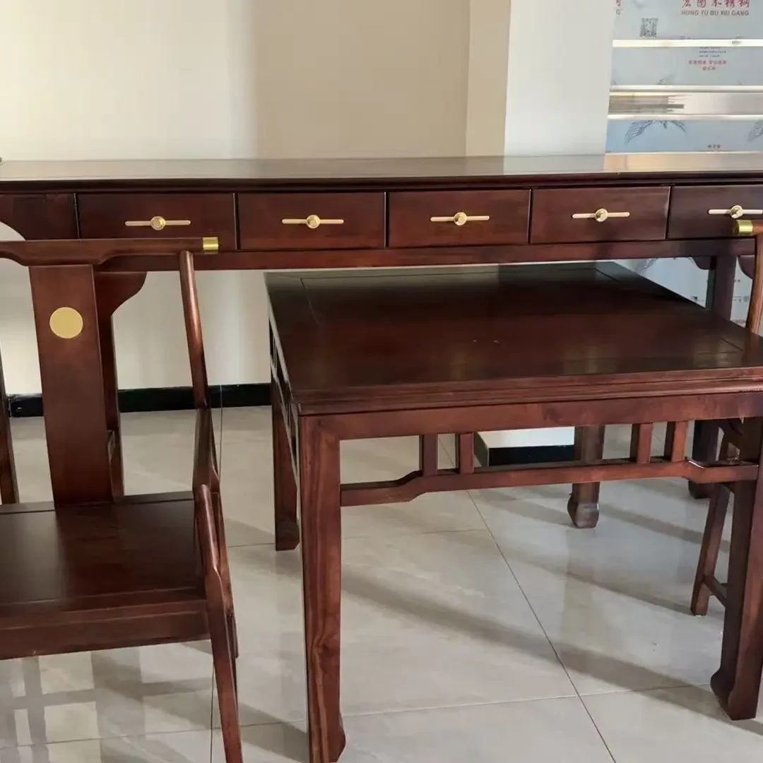 新中式全实木中堂条案供桌神台家用农村客厅佛台