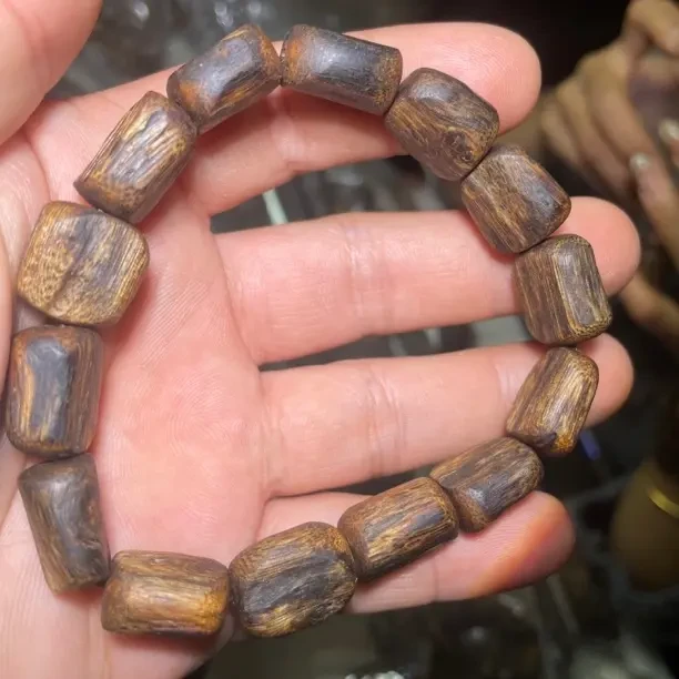 沉香沉香树心油单圈手串保16克