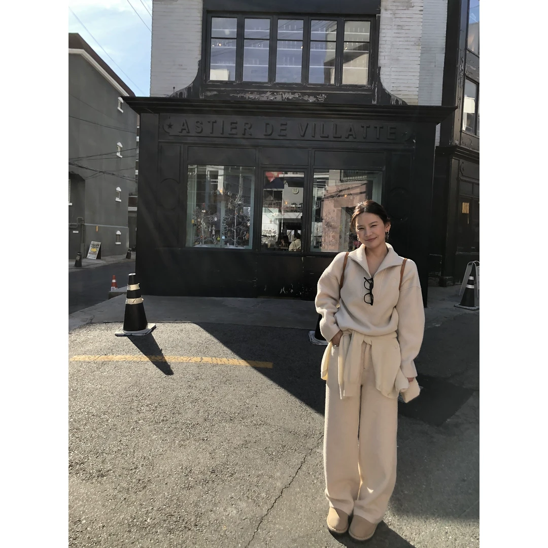 WXLSTUDIO 01/08 北欧风 撞色线肌理感直筒裤