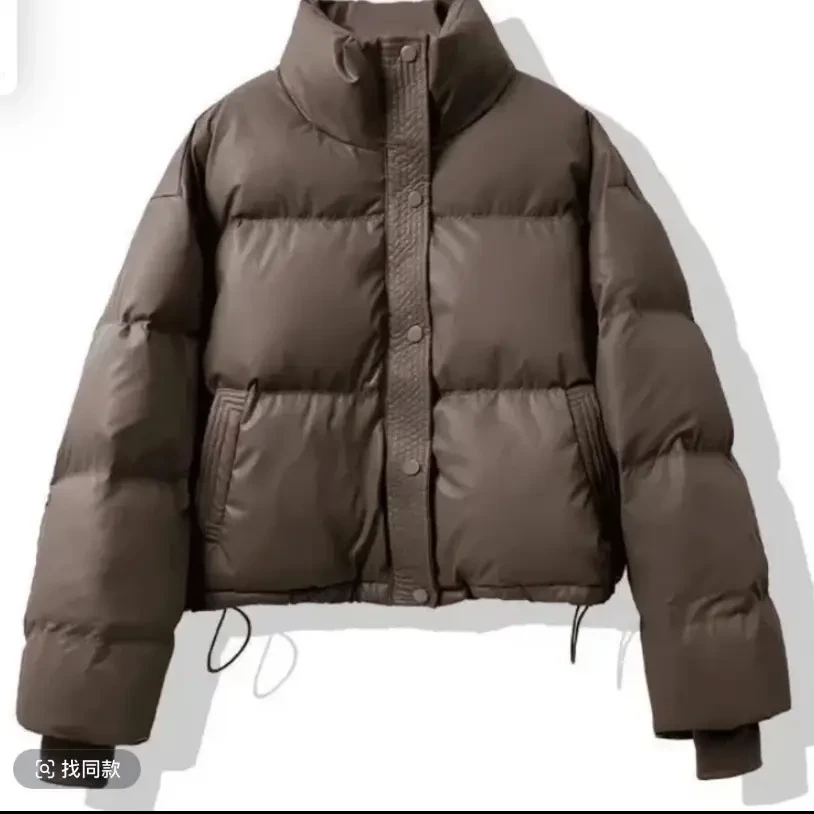 短款韩版加厚女冬季小个子面包服外套