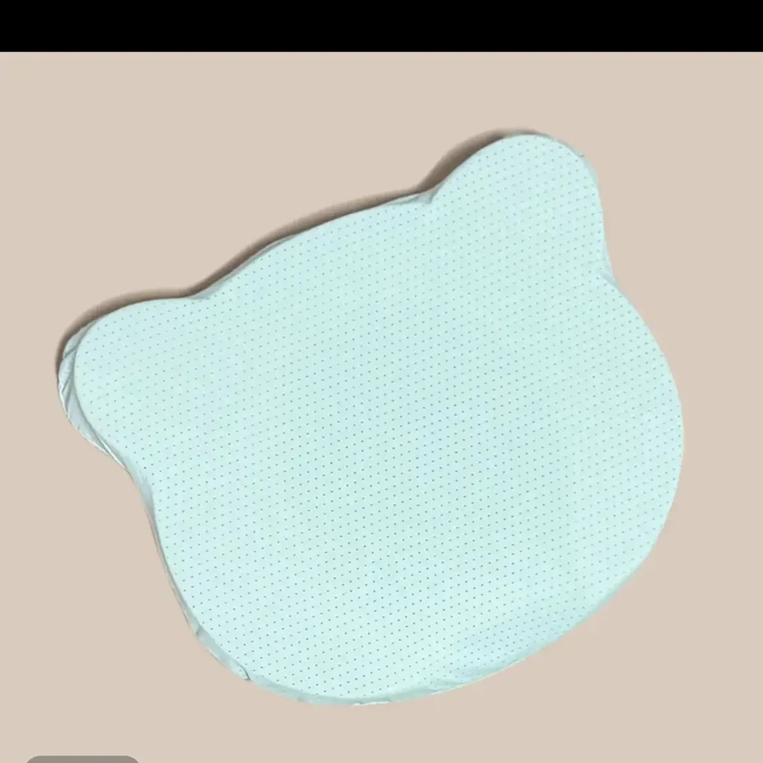 婴儿0到12个月定型枕硅胶冰丝材质防偏头矫正头型