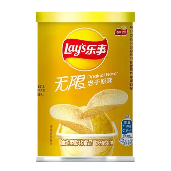 40g乐事 无限忠于原味薯片