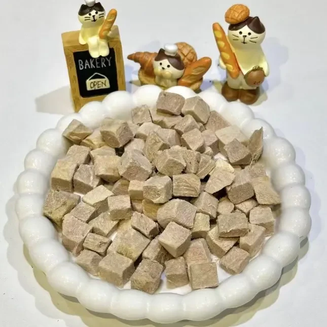 冻干鸭胸肉粒猫咪狗狗宠物零食纯肉营养增肥补血鲜肉冻干