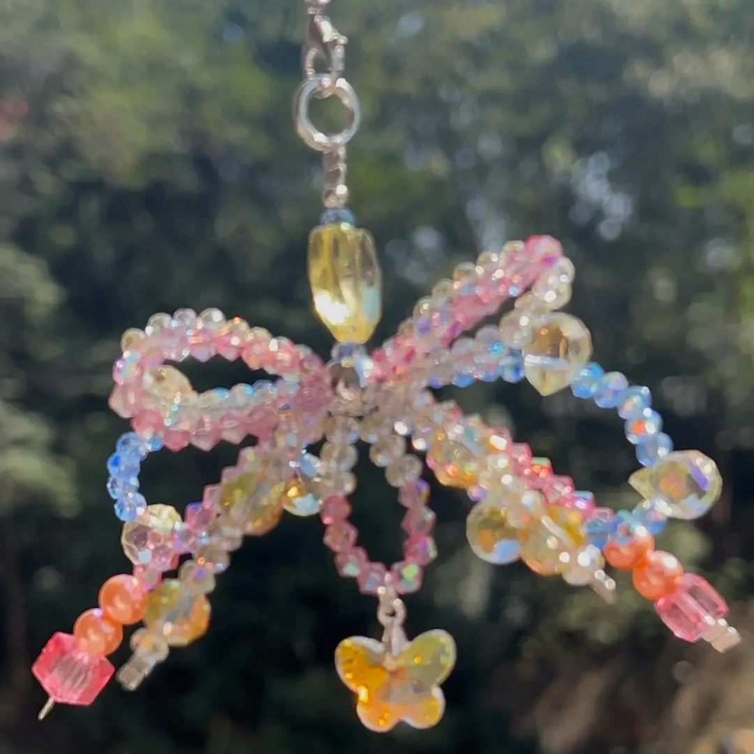 【幻彩碟梦】手机链滴溜