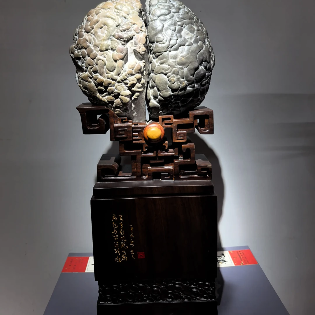 灵璧珍珠石对石藏品级