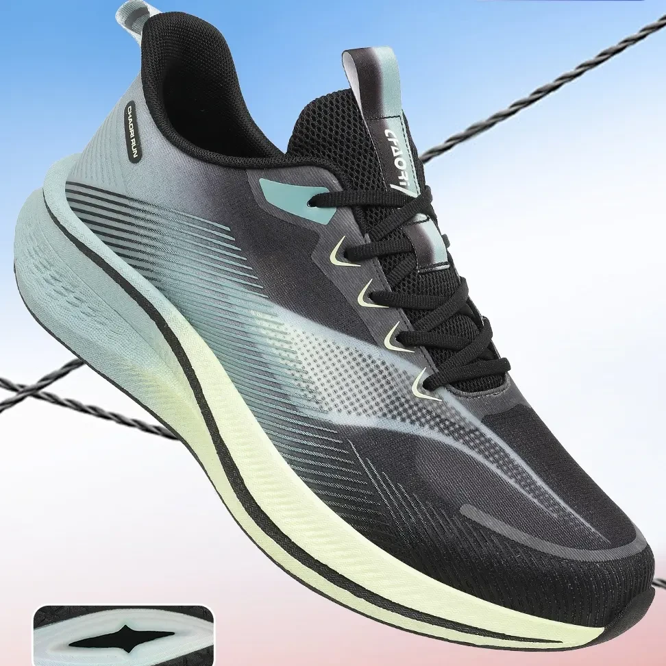 特大码45-48男回弹减震男透气春夏跑步鞋马拉松时尚超轻风速跑鞋