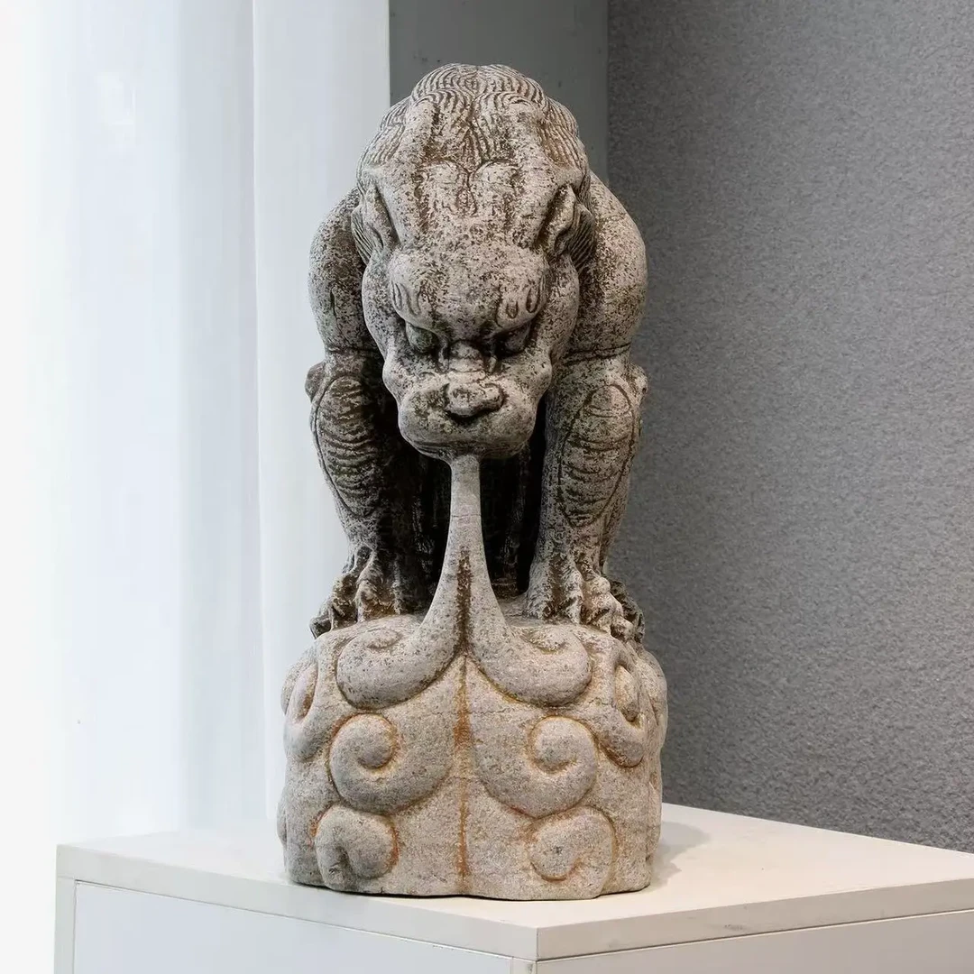 蚣蝮吸水兽摆件，包邮不包卸车不包安装