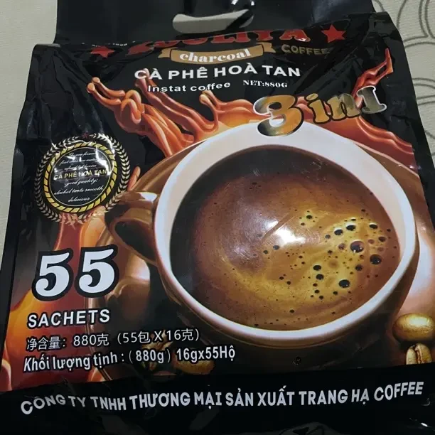 三合一速溶咖啡粉浓醇丝滑提神冲饮