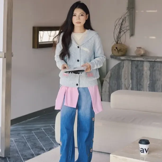 Mithworld｜海军领针织开衫