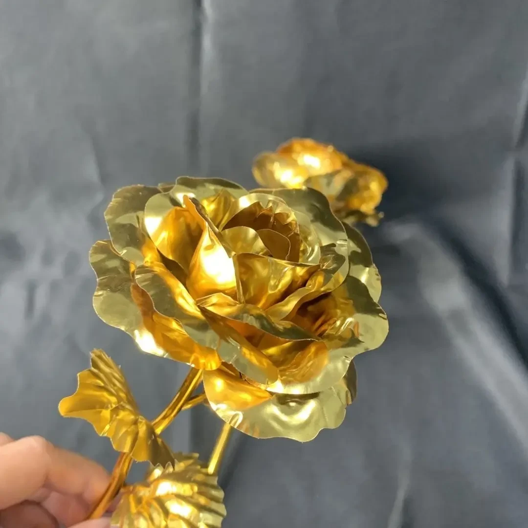 【棉花】红蚀金玫瑰狼三角洲行动周边仿真花道具送男友礼物用品